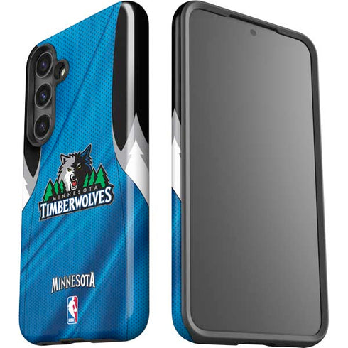 NBA Minnesota Timberwolves Jersey Galaxy S24 Plus Impact Case